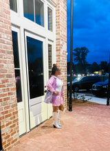 Load image into Gallery viewer, Veronica Fuchsia Top And Short Set