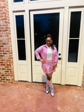 Load image into Gallery viewer, Veronica Fuchsia Top And Short Set