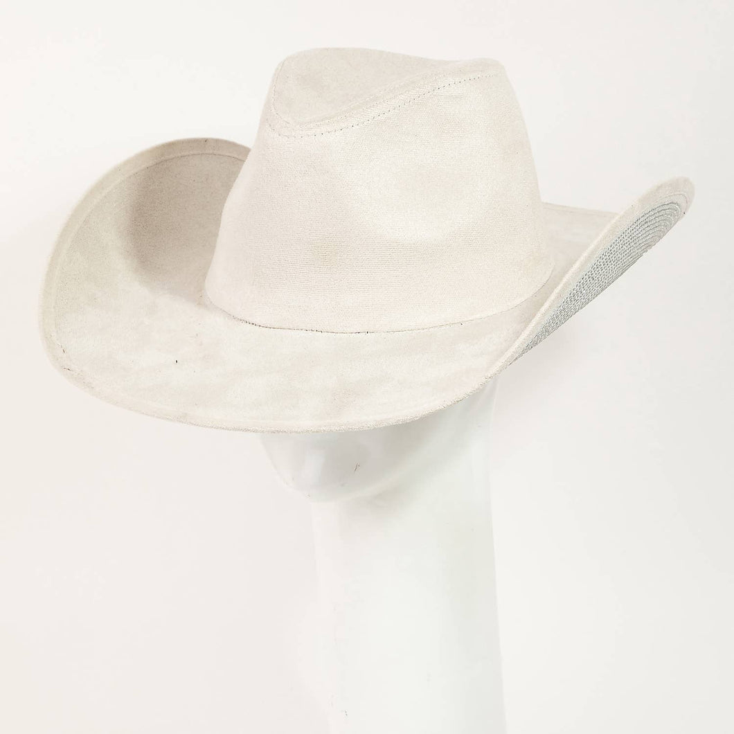 Studded Rhinestone Brim Cowboy Hat