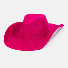 Load image into Gallery viewer, Studded Rhinestone Brim Cowboy Hat
