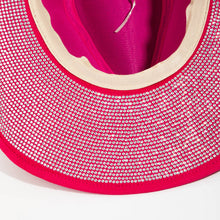 Load image into Gallery viewer, Studded Rhinestone Brim Cowboy Hat
