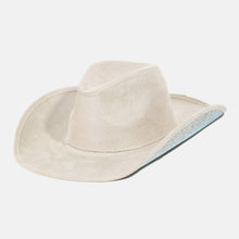 Load image into Gallery viewer, Studded Rhinestone Brim Cowboy Hat
