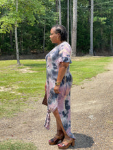 Load image into Gallery viewer, Tie Dye maxi dress with pocket
